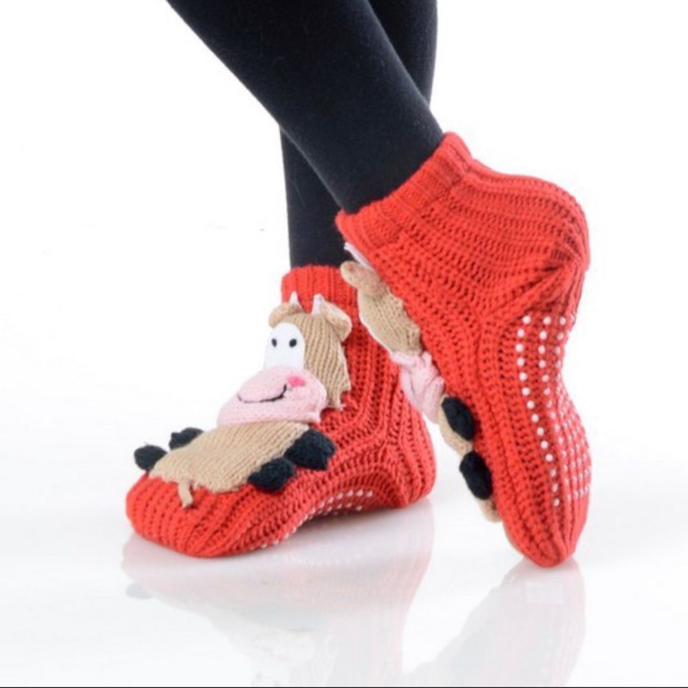 Kids 3D Animal Slipper Sock With Grip - Picture 8 of 8